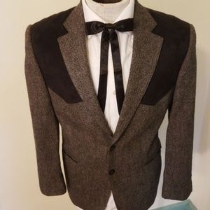 Vintage BAR WS Rockabilly Western Wool Blazer 40S